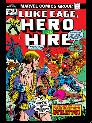 Luke Cage, Hero for Hire #16 by Tony Isabella