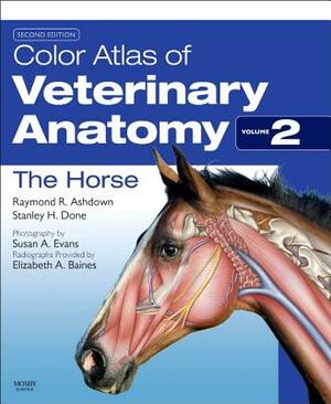 Color Atlas of Veterinary Anatomy, Volume 2, the Horse by Stanley H. Done, Raymond R. Ashdown
