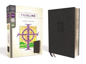 Nrsv, Thinline Bible, Large Print, Leathersoft, Black, Comfort Print by The Zondervan Corporation
