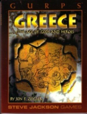 GURPS Greece: The Age of Gods and Heroes by Jon F. Zeigler, Shea Ryan, Jean Martin