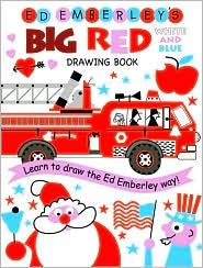 Ed Emberley's Big Red, White, and Blue Drawing Book by Ed Emberley