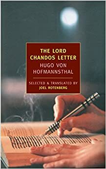 A Carta de Lorde Chandos by Hugo von Hofmannsthal, Carlos Leite, Hermann Broch