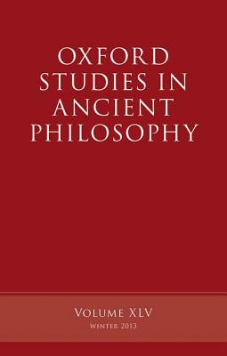 Oxford Studies in Ancient Philosophy by 