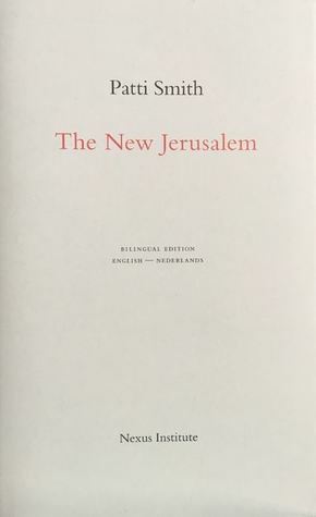 The New Jerusalem by Patti Smith