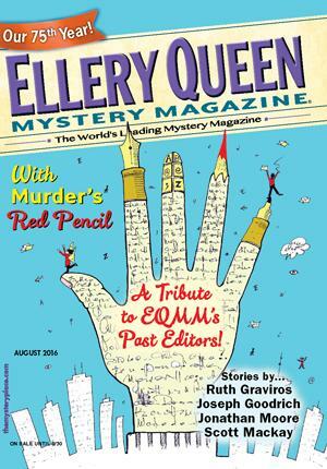 Ellery Queen Mystery Magazine, August 2016 by V.S. Kemanis, Janet Hutchings