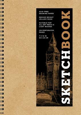 Sketchbook (Basic Medium Spiral Kraft), Volume 16 by Sterling Publishing Company