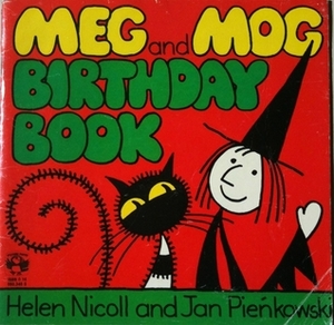 Meg and Mog Birthday Book by Helen Nicoll, Jan Pieńkowski