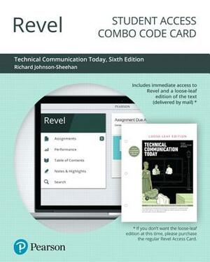 Revel for Technical Communication Today -- Combo Access Card by Richard Johnson-Sheehan