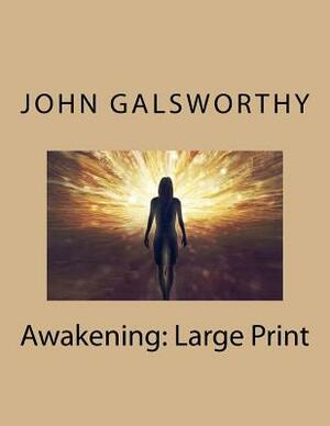 Awakening: Large Print by John Galsworthy