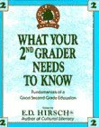What Your 2nd Grader Needs to Know by E.D. Hirsch Jr.