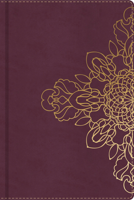 Burgundy with Floral Motif, Journal by B&h Editorial