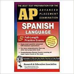 AP Spanish w/ Audio CDs (REA) - The Best Test Prep for the AP Exam by George Wayne Braun, Diane Senerth, Cristina Bedoya, Candy Rodo, Lana R. Craig