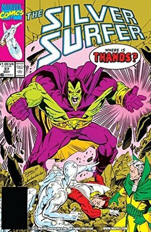 Silver Surfer #37 by Tom Christopher, Jim Starlin, Ron Lim
