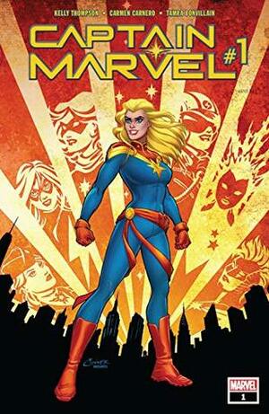 Captain Marvel (2019-) #1 by Kelly Thompson, Paul Mounts, Carmen Carnero, Amanda Conner