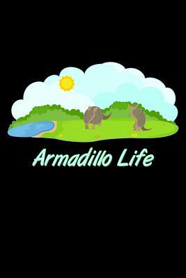 Armadillo Life: 6x9 120 pages dot grid Your personal Diary for an Awesome Summer by Armadillodti Publishing