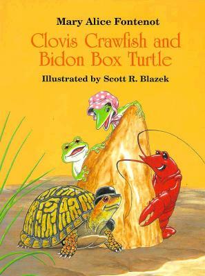 Clovis Crawfish and Bidon Box Turtle by Mary Alice Fontenot