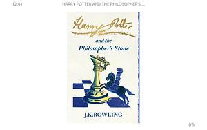 Harry Potter and the Philosopher's Stone by J.K. Rowling