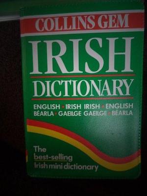 Collins Gem Irish Dictionary by HarperCollins Publishers