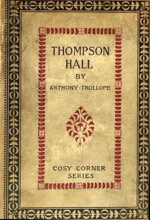 Christmas at Thompson Hall by Anthony Trollope