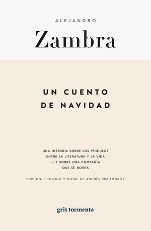 Un cuento de Navidad by Alejandro Zambra