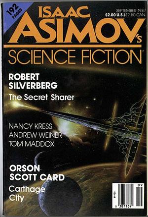 Isaac Asimov's Science Fiction Magazine - 121 - September 1987 by Gardner Dozois