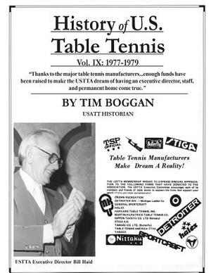 History of U.S. Table Tennis Volume 9 by Tim Boggan