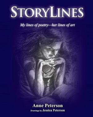 Storylines: Lines of poetry, lines of art by Anne Peterson