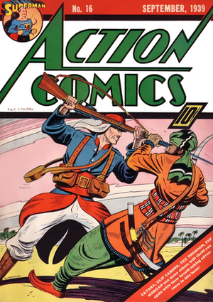 Action Comics Vol. 1 #16 by Bill Finger, Joe Shuster, Homer Fleming, Ken Fitch, Gardner F. Fox, Bob Kane, Paul Cassidy, Bernard Baily, Sven Elven, Fred Guardineer, Jerry Siegel