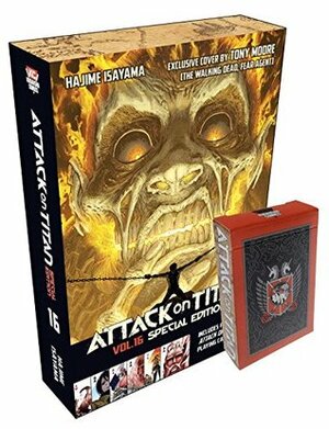 Attack on Titan 16 Special Edition with Playing Cards by Hajime Isayama