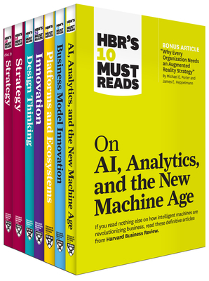 Hbr's 10 Must Reads on Technology and Strategy Collection (7 Books) by Clayton M. Christensen, Harvard Business Review, Michael E. Porter