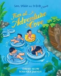 Sam, Sebbie and Di-Di-Di & Xandy: Fun at Adventure Cove by David Seow