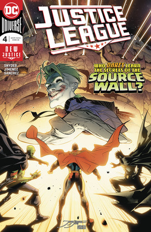 Justice League (2018-) #4 by Scott Snyder, Alejandro Sánchez, Jorge Jimenez