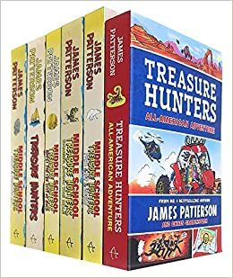 Treasure Hunters Middle School Series 1-6 Books Collection Set By James Patterson by James Patterson, James Patterson