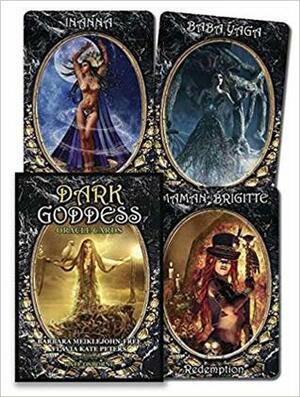 Dark Goddess Oracle Cards by Flavia Kate Peters, Barbara Meiklejohn-Free, Kate Osborne