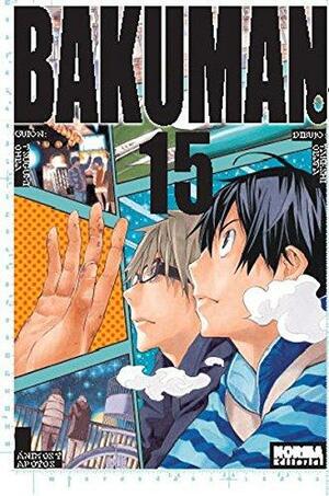 Bakuman, volumen 15: Ánimos y Apoyos by Takeshi Obata, Tsugumi Ohba