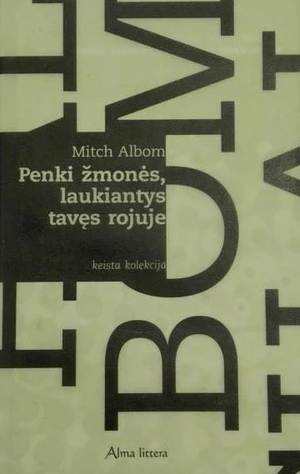 Penki žmonės, laukiantys tavęs rojuje by Mitch Albom