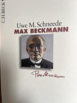 Max Beckmann: ORIGINALAUSGABE by Uwe M. Schneede