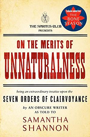 On the Merits of Unnaturalness by Samantha Shannon