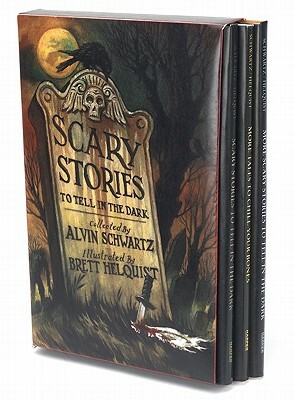 Scary Stories Box Set: Complete Collection with Brett Helquist Art by Alvin Schwartz