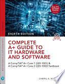 Complete A+ Guide to IT Hardware and Software: A CompTIA A+ Core 1 (220-1001) &amp; CompTIA A+ Core 2 (220-1002) Textbook by Cheryl A. Schmidt