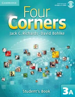 Four Corners Level 3b Full Contact with Self-Study by David Bohlke, Jack C. Richards