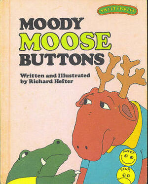 Moody Moose Buttons by Richard Hefter