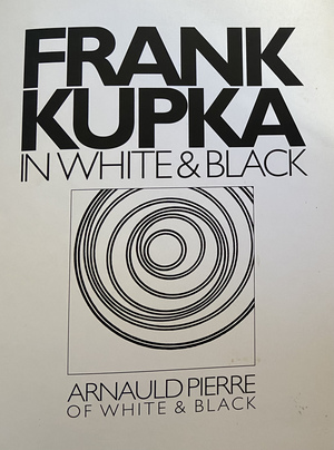 Frank Kupka in White and Black by Arnauld Pierre