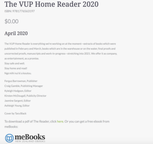 VUP Home Reader by Ashleigh Young, Kyleigh Hodgson, Jasmine Sargent
