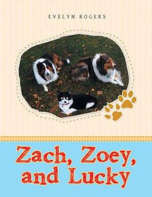 Zach, Zoey, and Lucky by Evelyn Rogers