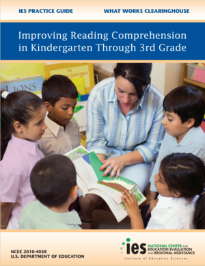 Improving Reading Comprehension   in Kindergarten Through 3rd Grade by Timothy Shanahan