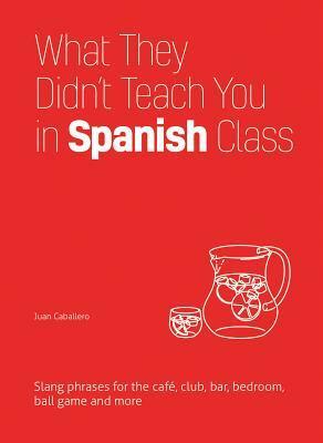 What They Didn't Teach You in Spanish Class: Slang Phrases for the Cafe, Club, Bar, Bedroom, Ball Game and More by Juan Caballero