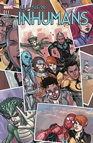 All-New Inhumans #11 by Rhoald Marcellius, James Asmus, Stefano Caselli