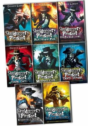 Skulduggery Pleasant #1-8 by Derek Landy