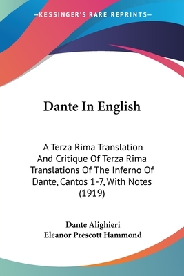 Dante in English by Eric Griffiths, Matthew Reynolds